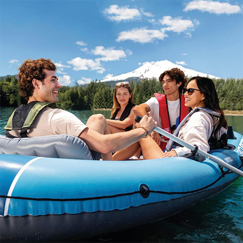 خرید قایق بادی اینتکس اکسکروشن 4 مدل excursion TM 66324 ارزان
