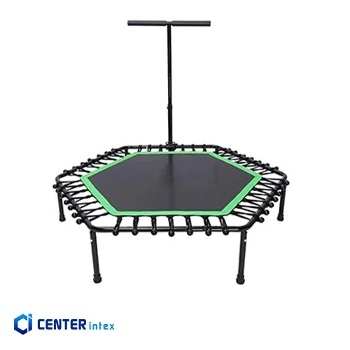 ترامپولین جامپینگ ورزشی دستگیره دار