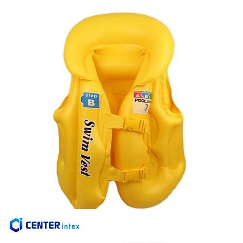 جلیقه شنا بادی 3 تا 6 سال زرد سایز B