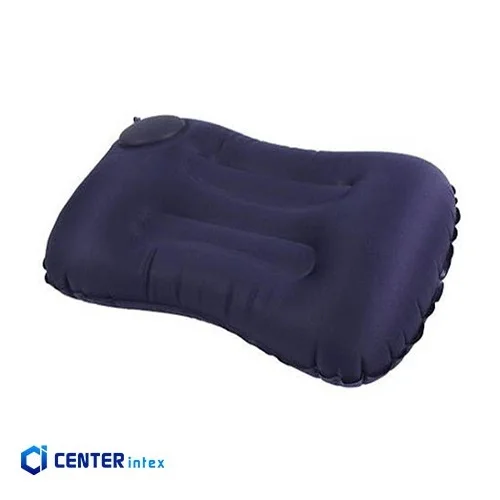 بالش بادی مسافرتی پمپ باد سرخود سورمه ای