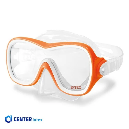 ماسک شنا نارنجی بالای 8 سال مدل Wave Rider