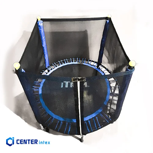 ترامپولین فنری با توری محافظ قطر 1.2
