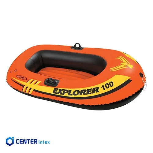 قایق بادی اینتکس مدل اکسپلورر 100 تکنفره