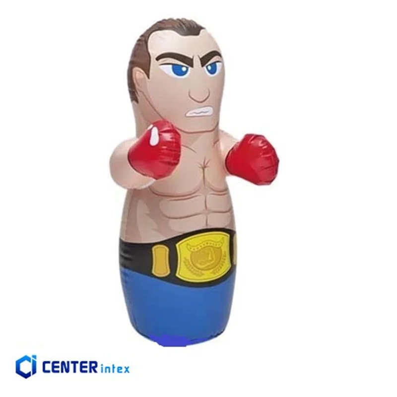 کیسه بوکس بادی طرح مرد بدنساز