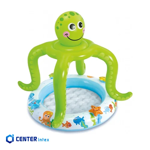 استخر بادی کودک اینتکس طرح سایبان دار اختاپوس