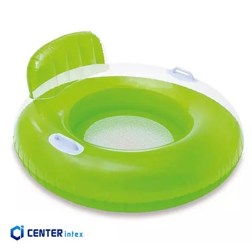 شناور بادی روی آب سبز تکیه گاه دار اینتکس