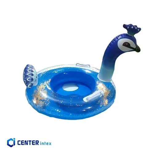 شناور بادی شورتی کودک مدل طاووس