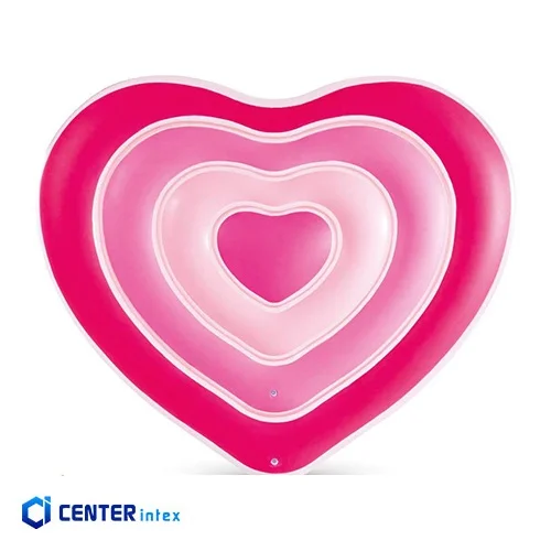 تشک بادی روی آب مدل قلب بزرگسال