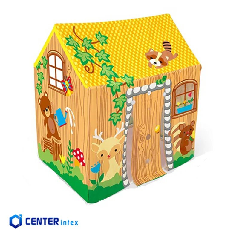 چادر بازی بست وی طرح حیوانات جنگل