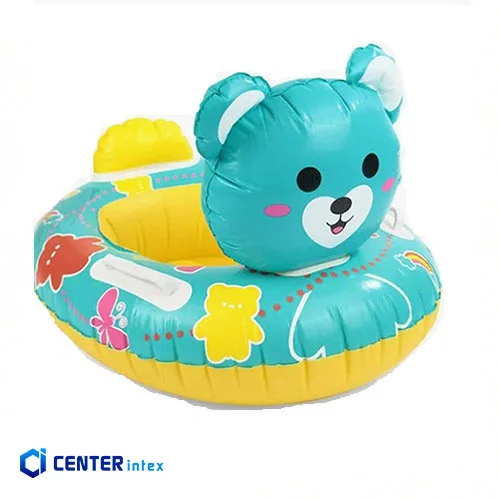 شناور بادی شورتی کودک طرح خرس آبی