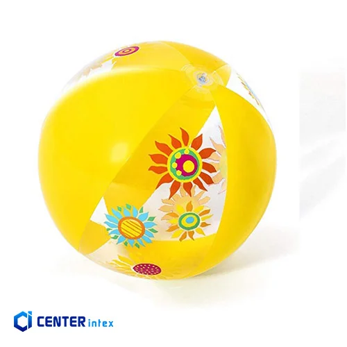 توپ بادی بست وی مدل گل زرد