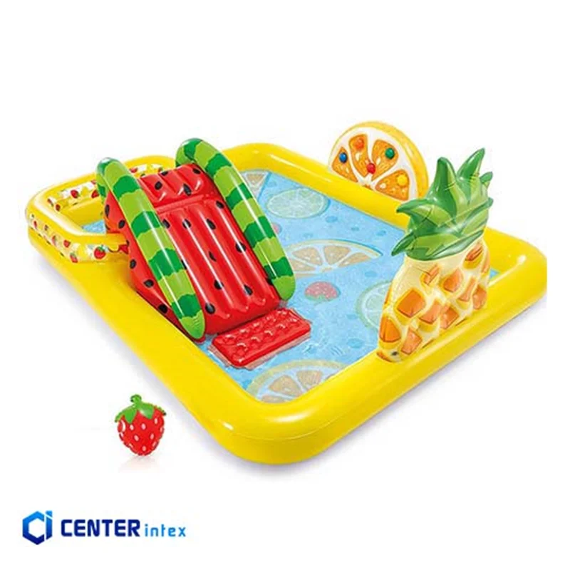 استخر بادی سرسره دار اینتکس طرح میوه