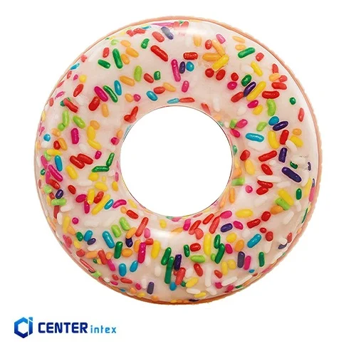 حلقه شنا بادی قطر 114 طرح دونات