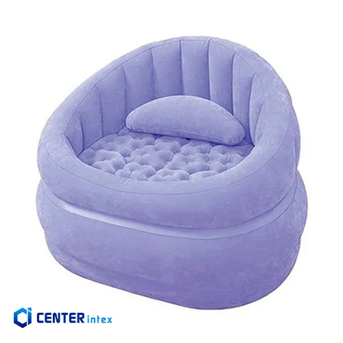 مبل بادی بنفش تکیه گاه دار اینتکس 68563