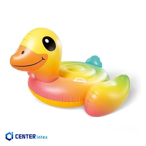 شناور بادی روی آب رنگی بزرگ طرح جوجه