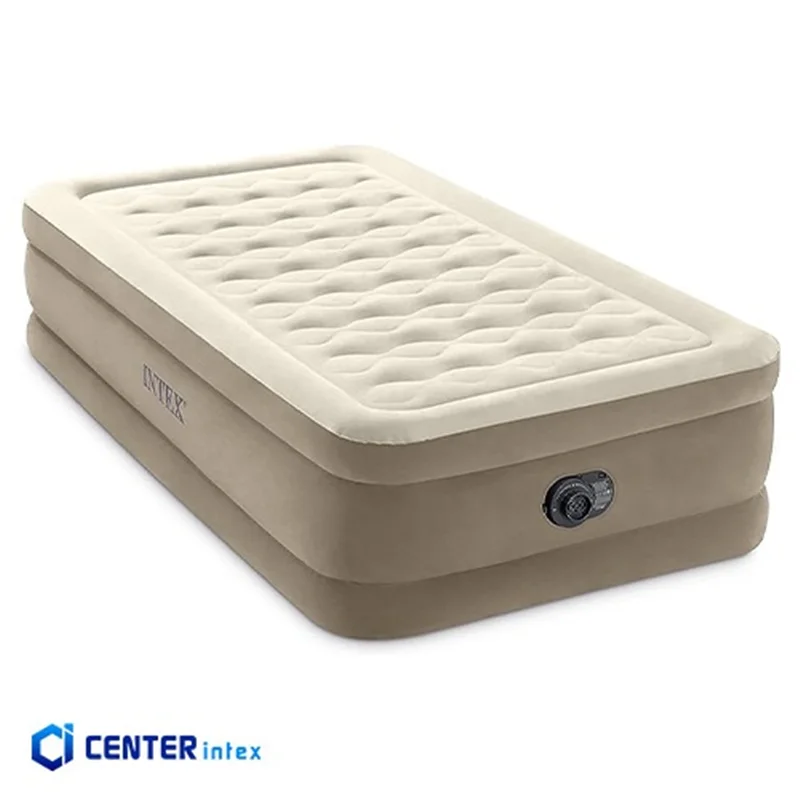 تخت بادی تکنفره اصل اینتکس مدل Ultra Plush Air Mattress
