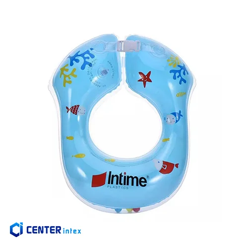 حلقه شنا بادی زیربغلی نوزاد اینتایم آبی