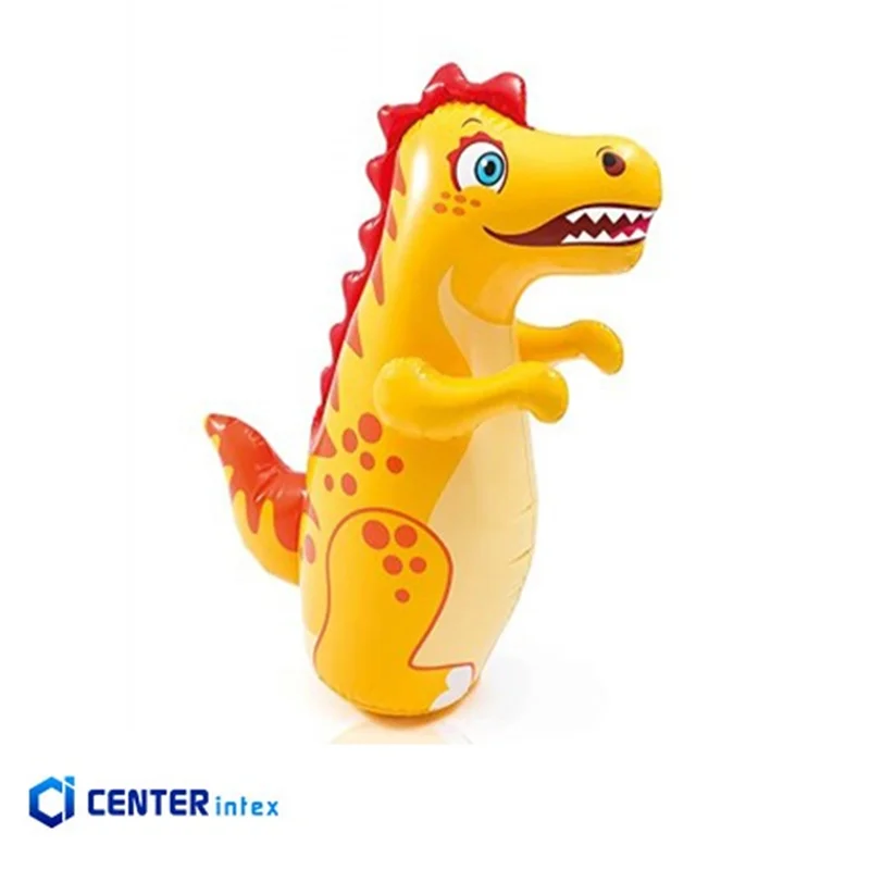 کیسه بوکس بادی کودک مدل دایناسور اینتکس