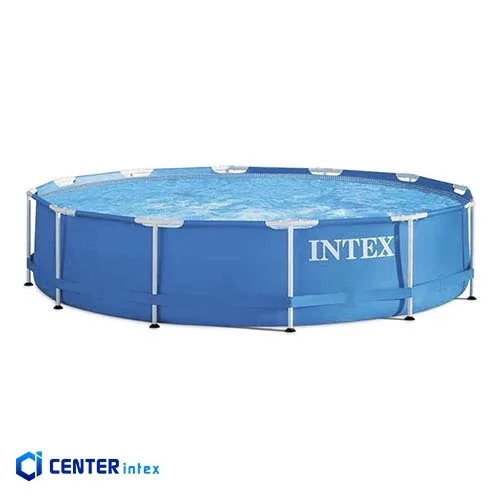 استخر پیش ساخته فریمی گرد اینتکس قطر 366