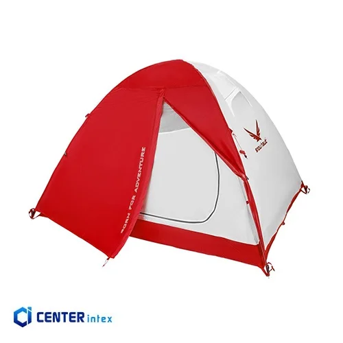 چادر مسافرتی کوهنوردی اسنوهاک چهار نفره دوپوش دیسکاوری قرمز
