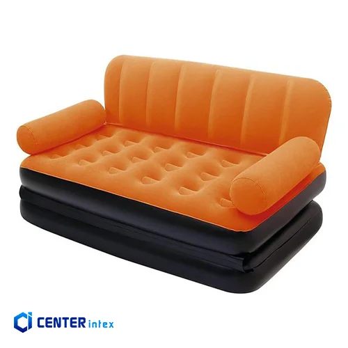 کاناپه بادی تخت خواب شو نارنجی 67356