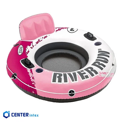 شناور بادی روی آب تکنفره صورتی مدل ریور ران بزرگسال