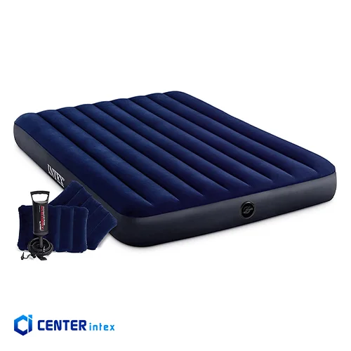 تشک بادی اینتکس پمپ و بالش طبی 64765