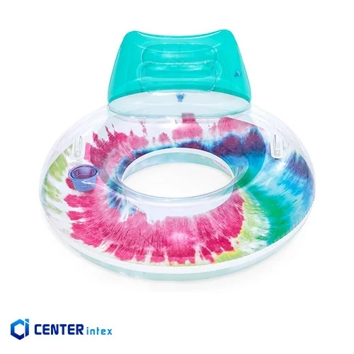 حلقه شنا بادی تکیه گاه دار بزرگسال رنگی