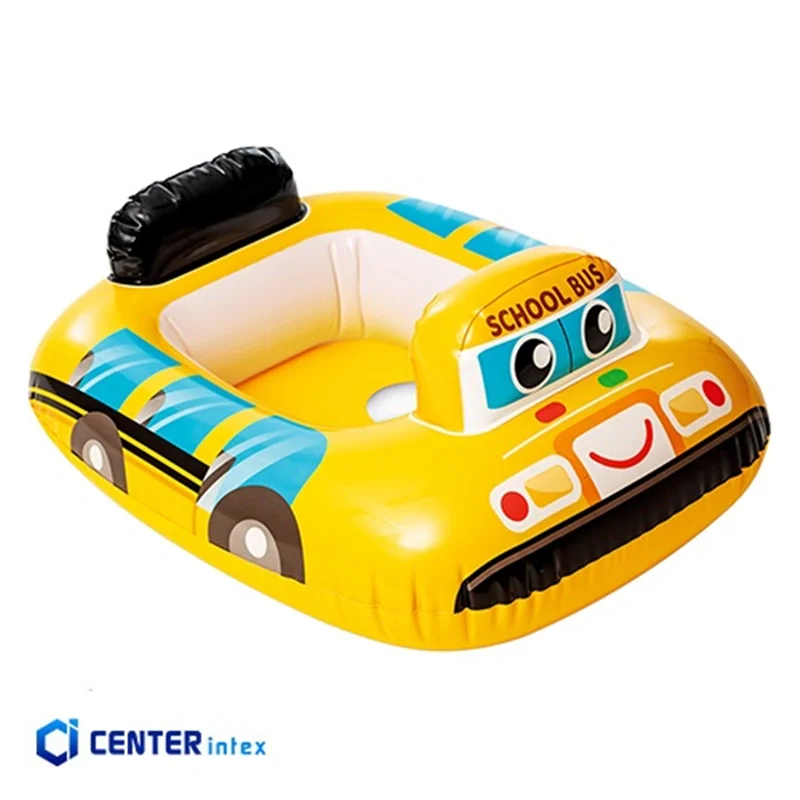 شناور بادی شورتی بچگانه مدل اتوبوس مدرسه