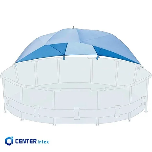 سایبان استخر فریمی اینتکس نیم دایره