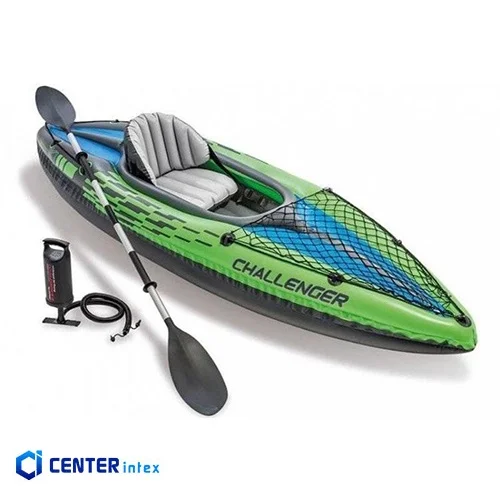 قایق بادی اینتکس مدل چلنجر تکنفره