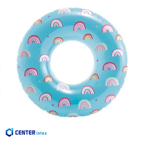 حلقه شنا بادی اینتکس مدل رنگین کمان قطر 81
