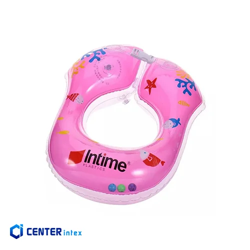 حلقه شنا بادی نوزاد زیربغلی اینتایم رنگ صورتی