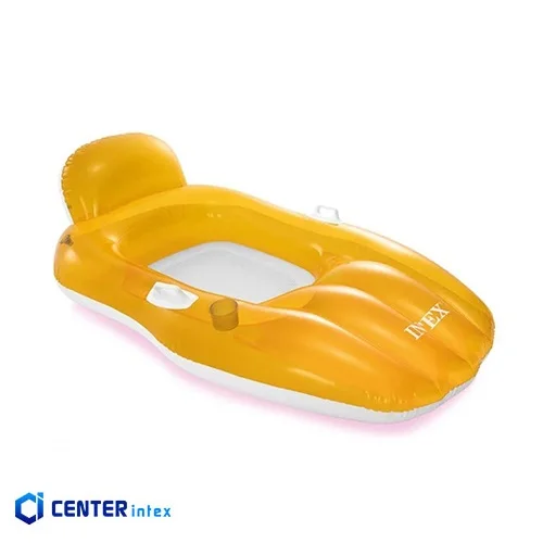 شناور بادی روی آب تکنفره نارنجی طرح قایق