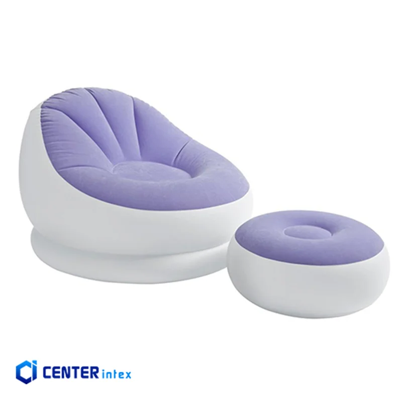 مبل بادی با زیر پایی بنفش 68572