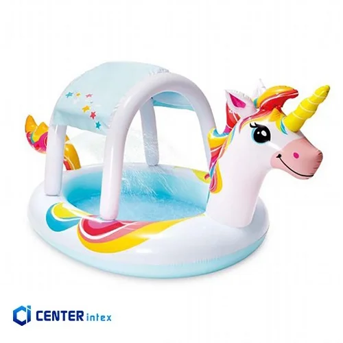 استخر بادی فانتزی مدل یونیکورن سایبان دار