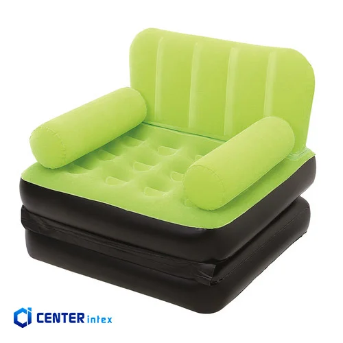 کاناپه بادی یک نفره تخت شو سبز 67277