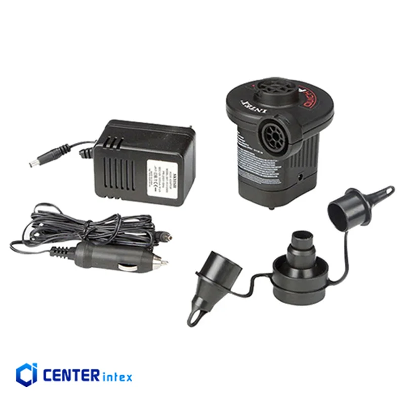 پمپ باد برقی و فندکی اینتکس 66632