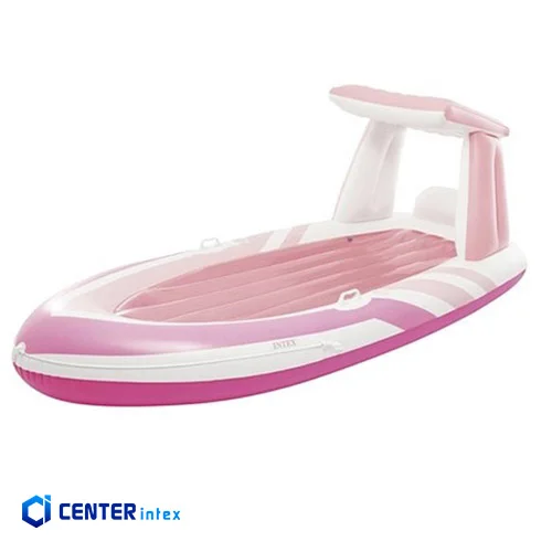 شناور بادی روی آب بزرگسال اینتکس مدل قایق سایبان دار
