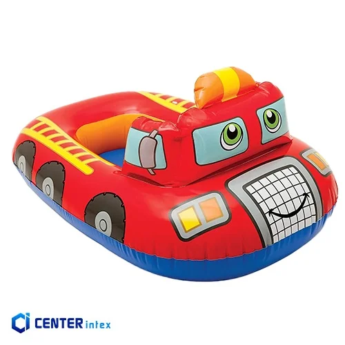 شناور بادی روی آب بچگانه مدل ماشین آتش نشانی