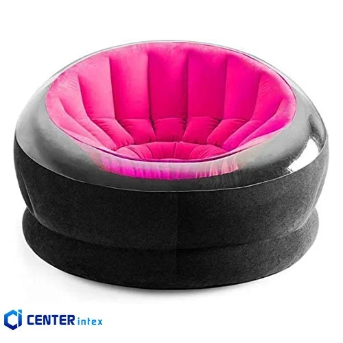 مبل بادی مدل صدفی صورتی تکنفره