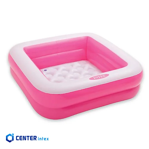 استخر بادی مربعی اینتکس صورتی