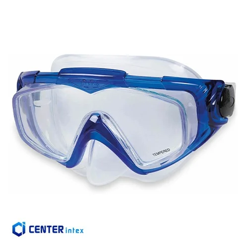 ماسک شنا حرفه ای بالای 14 سال آبی