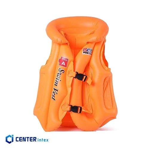 جلیقه شنا بادی نارنجی 6 تا 12 سال