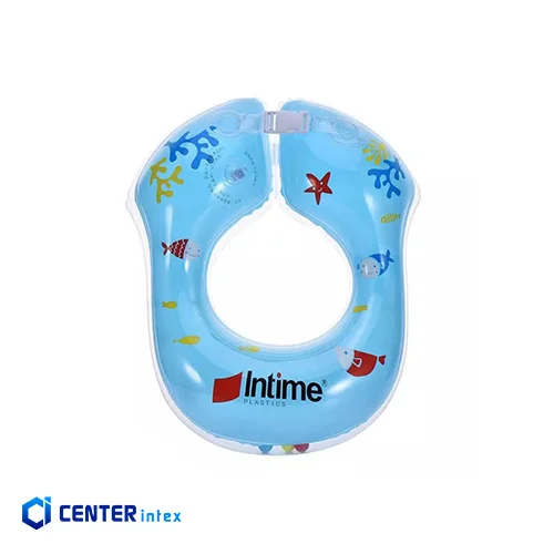 حلقه شنا بادی زیربغلی نوزاد اینتایم رنگ آبی