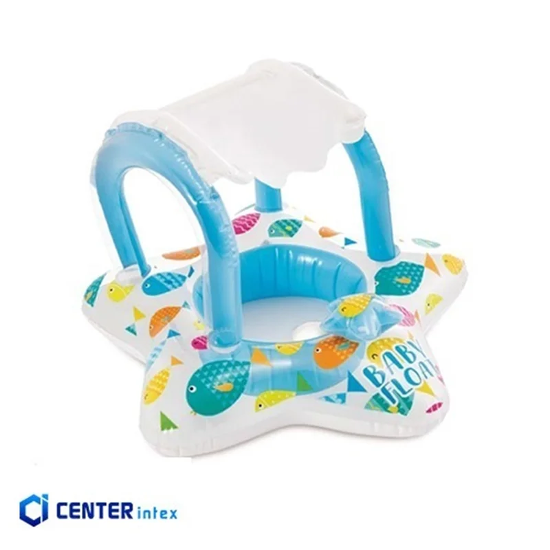 شناور بادی شورتی سایبان دار آبی ستاره