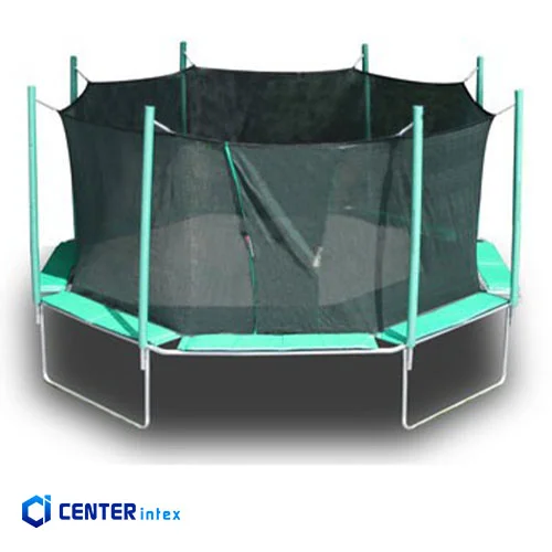 ترامپولین بزرگ هشت ضلعی با توری محافظ