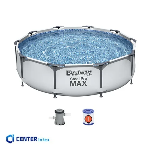 استخر پیش ساخته گرد بست وی با پمپ تصفیه 76*305