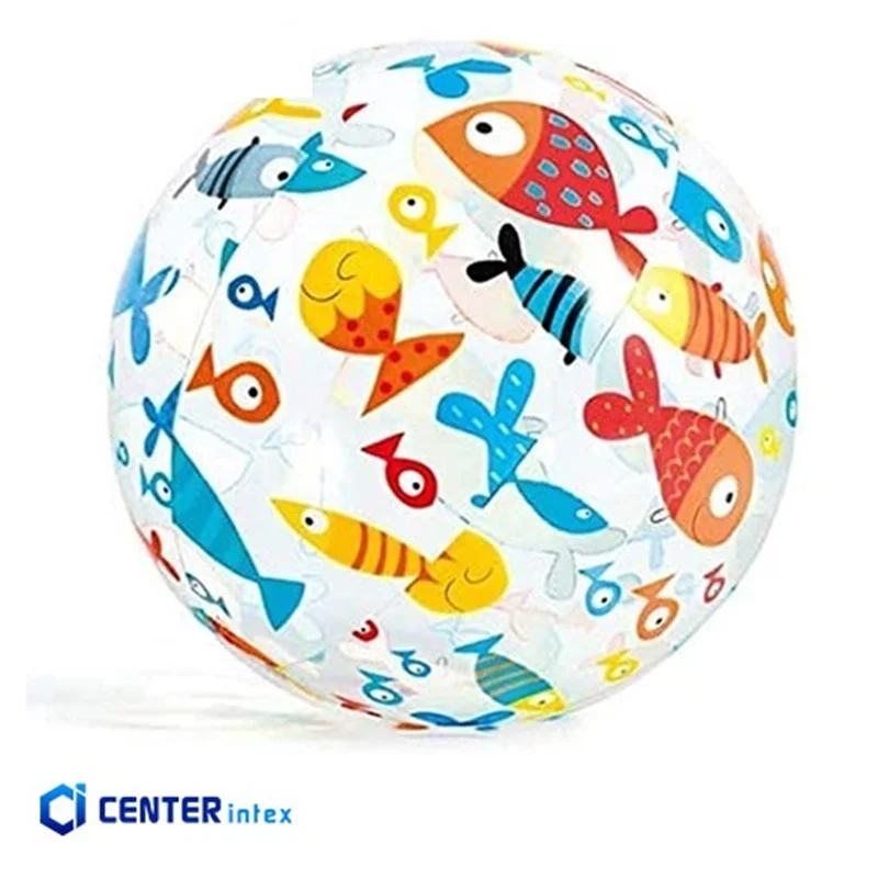 توپ بادی طرح جدید بچگانه مدل ماهی