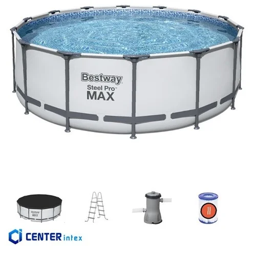 استخر پیش ساخته گرد فریمی 457*122 بست وی